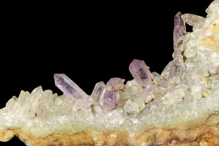 Amethyst and Quartz Crystals - Peru #87741